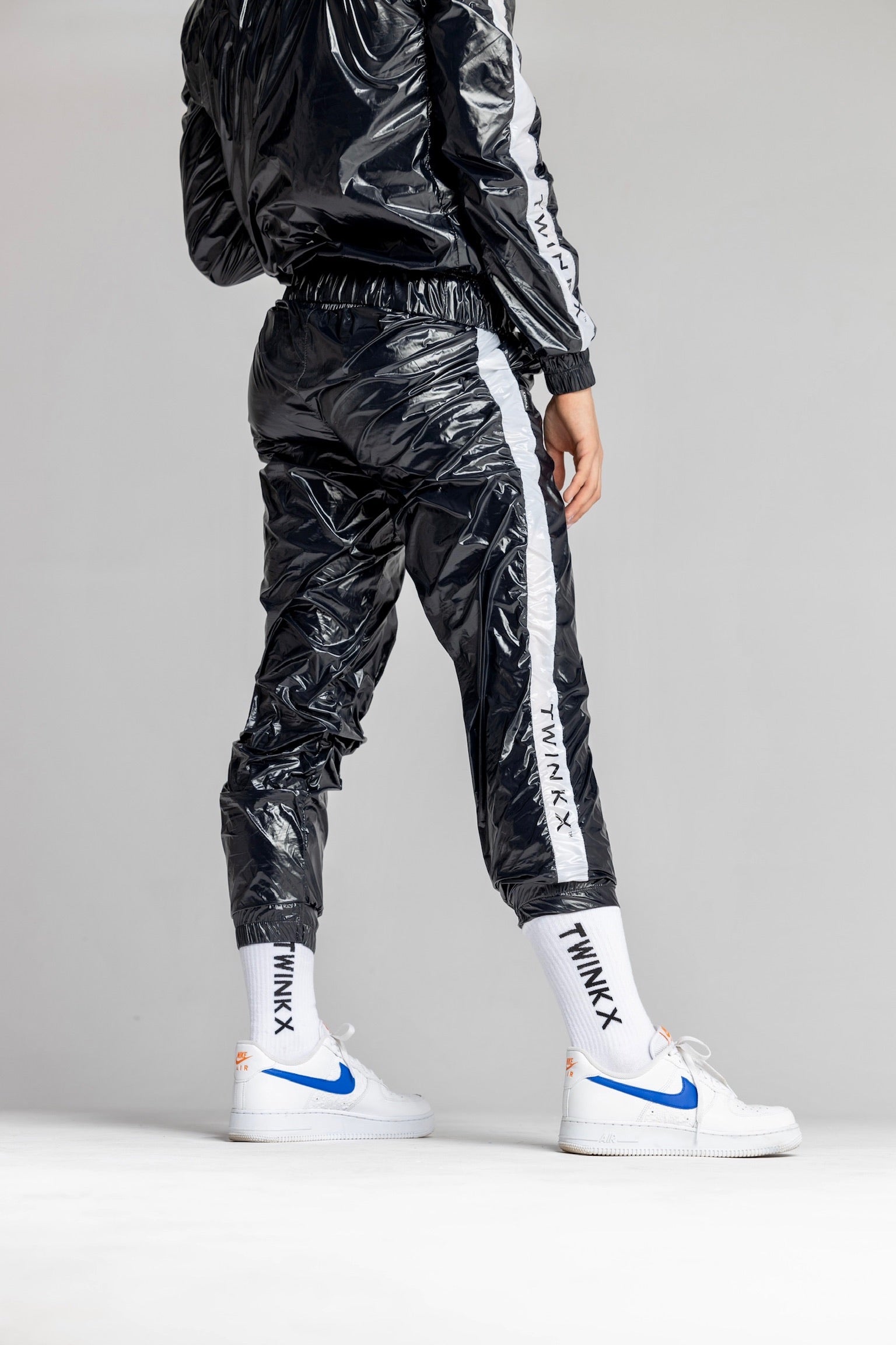 midnight pants I black/white I nylon PRO
