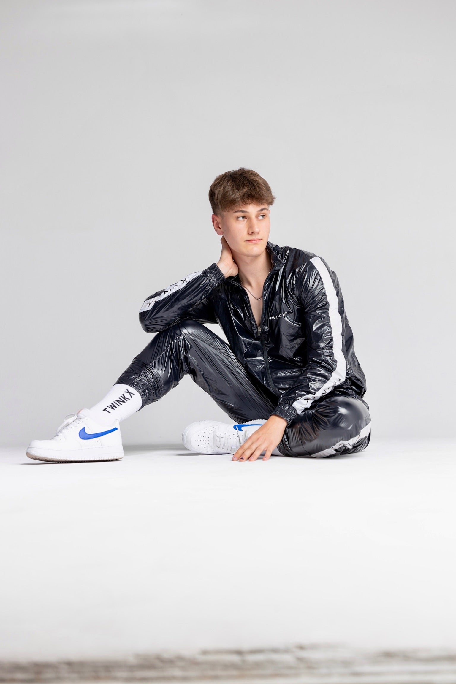 midnight jacket I black/white I nylon PRO