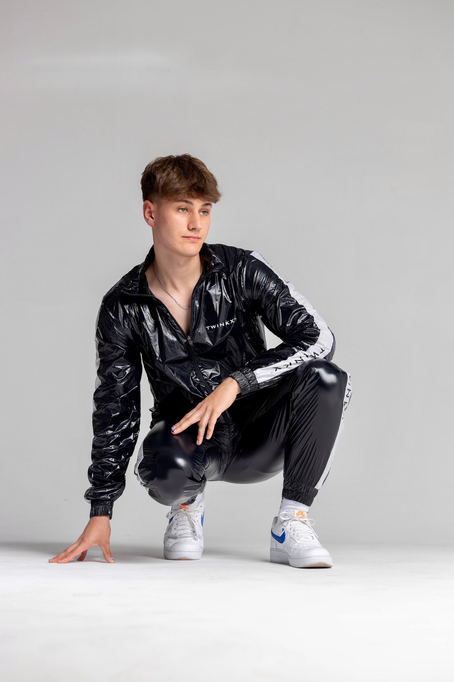 midnight jacket I black/white I nylon PRO