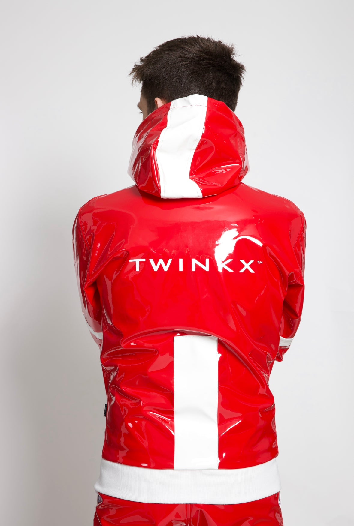 datingstar jacket I red/white I pvc pro
