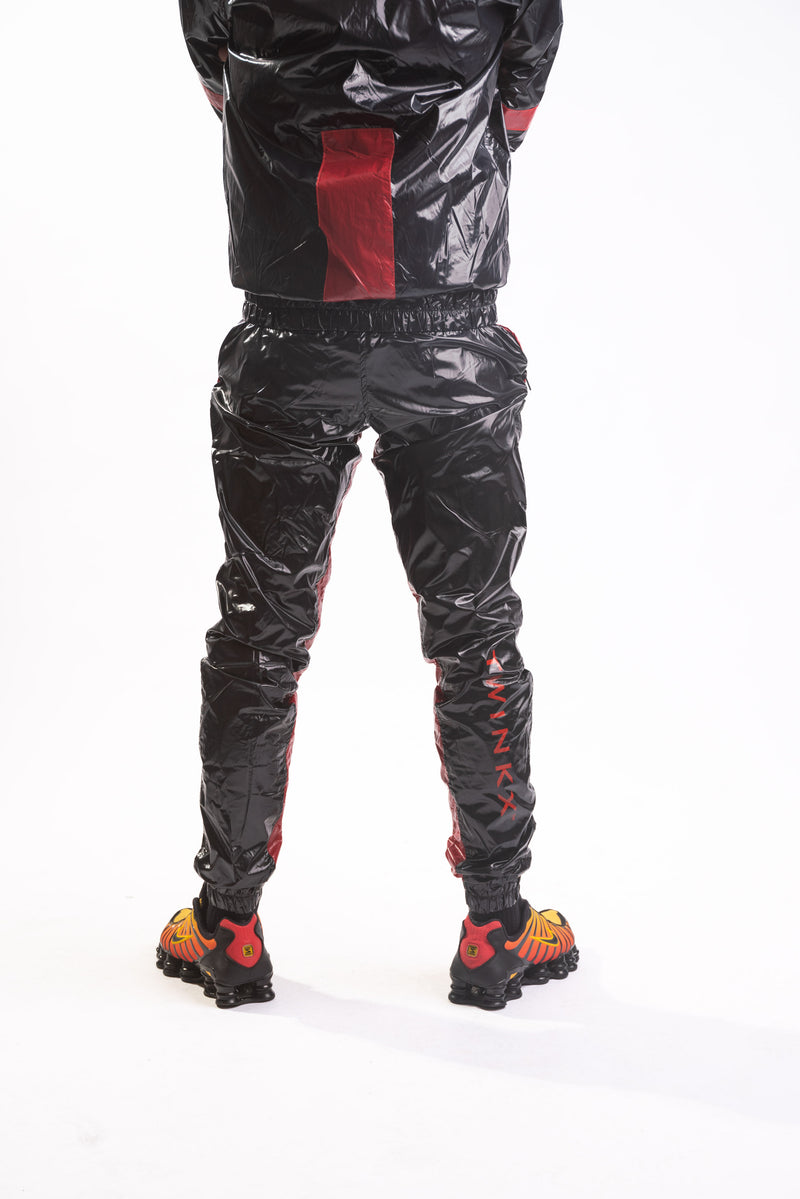 datingstar pants I black/red I pvc