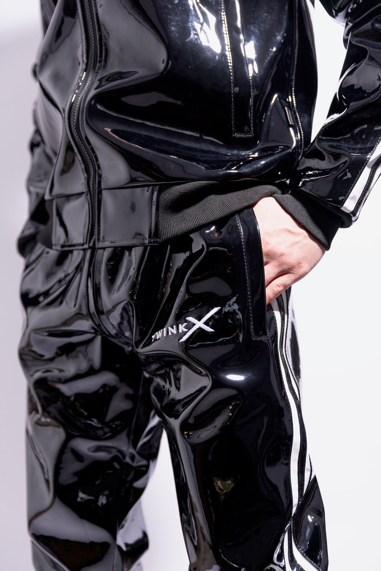 heroic x pants I black/white I pvc pro