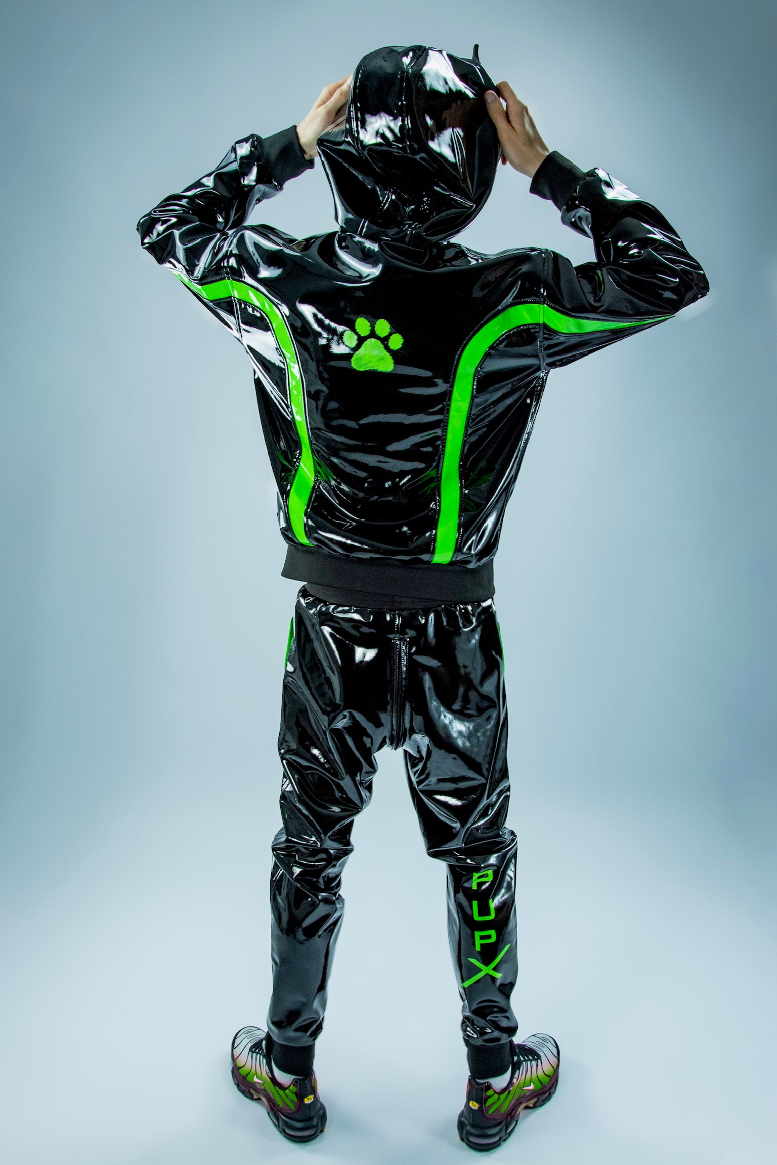 nuzzle set I black/green I pvc pro
