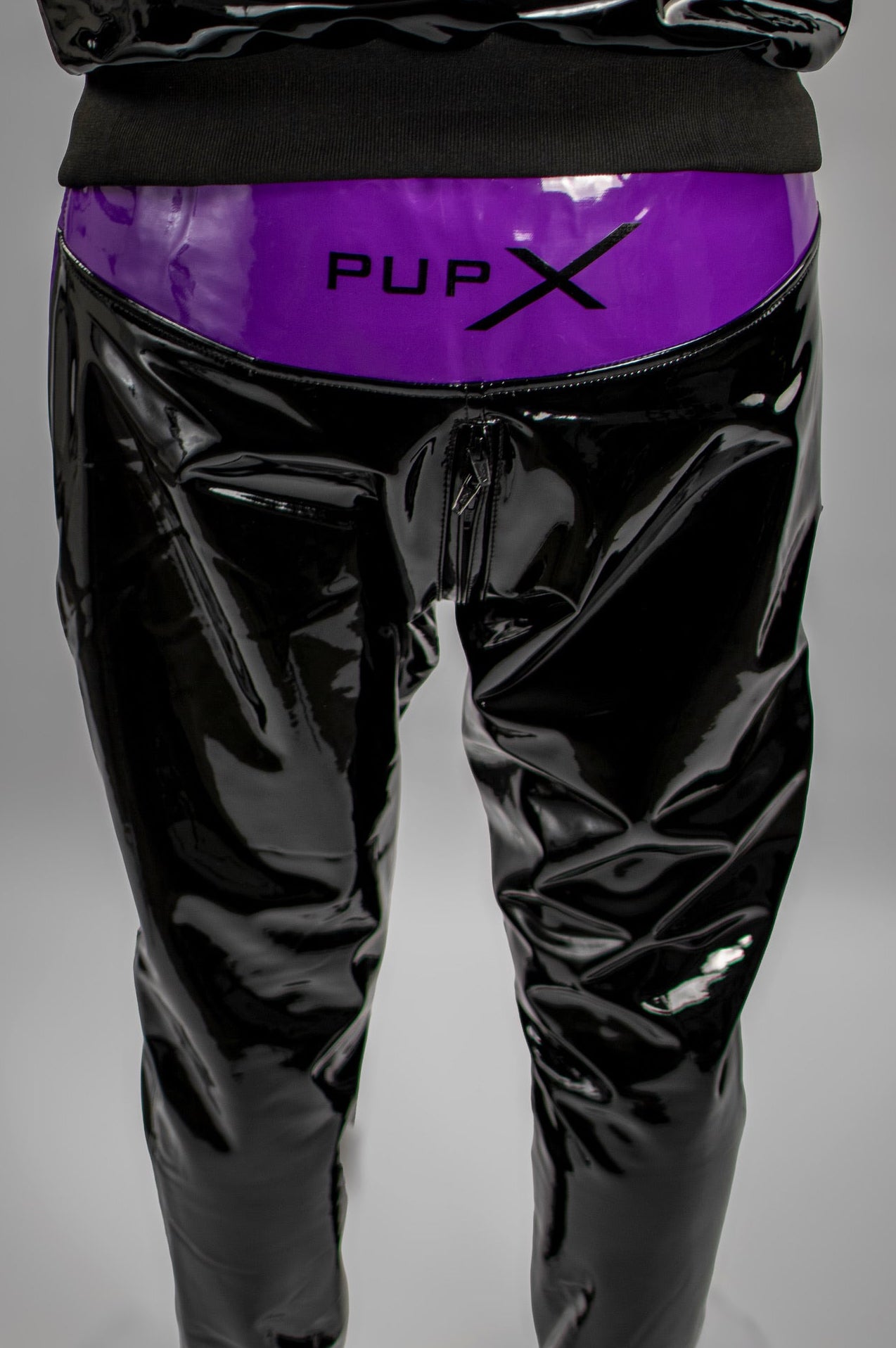bark pants I black/purple I pvc pro