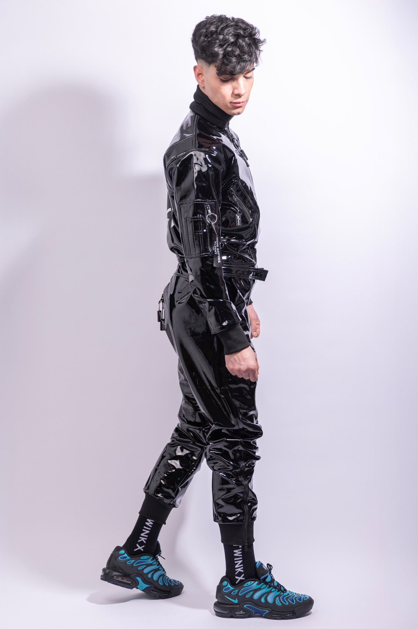 X-FORCE Flight Suit Black – PVC PRO Pilot One-Piece