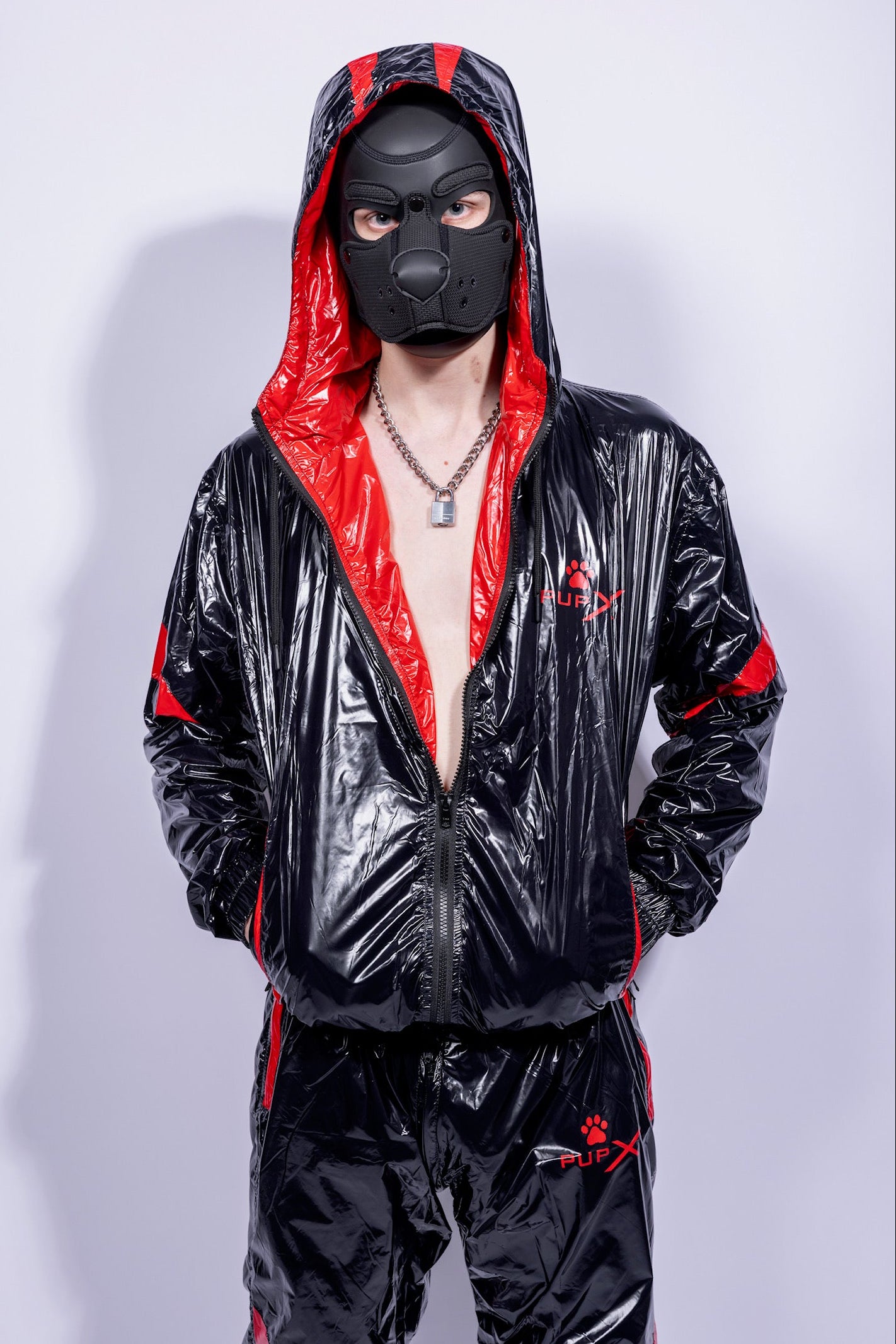 bark set I black/red I nylon pro