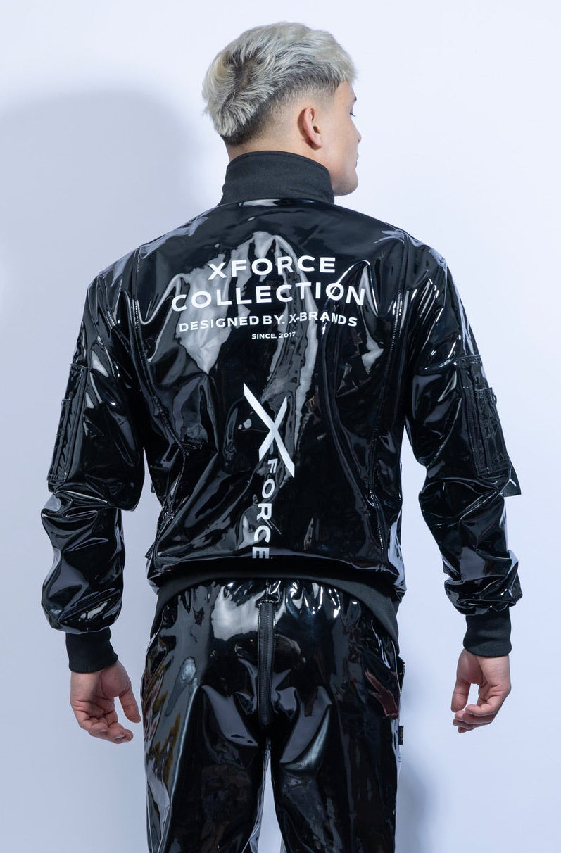 x-force pilot jacket I black I pvc pro