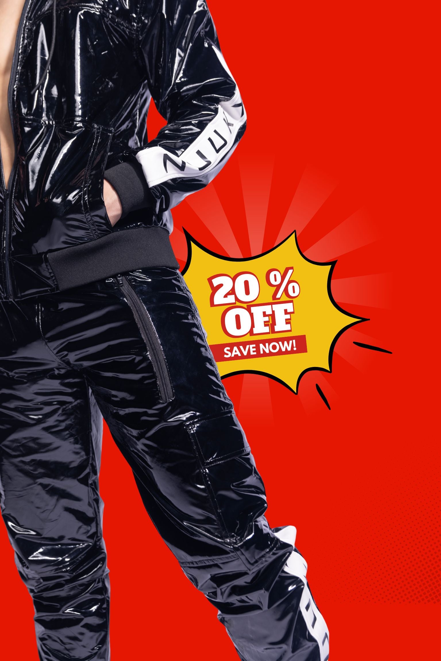 Y2050 set I black/white I PVC
