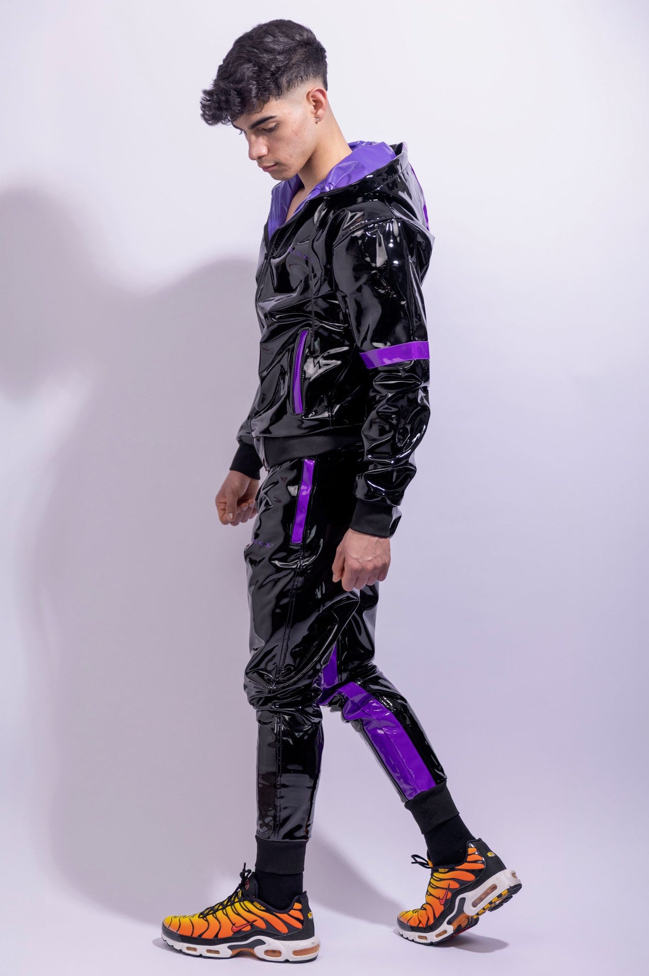 DATINGSTAR SET I BLACK/PURPLE I PVC PRO