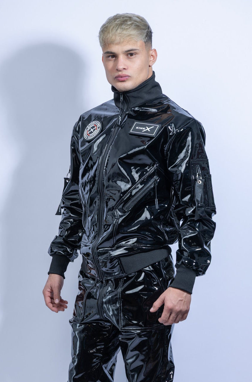 x-force pilot jacket I black I pvc pro