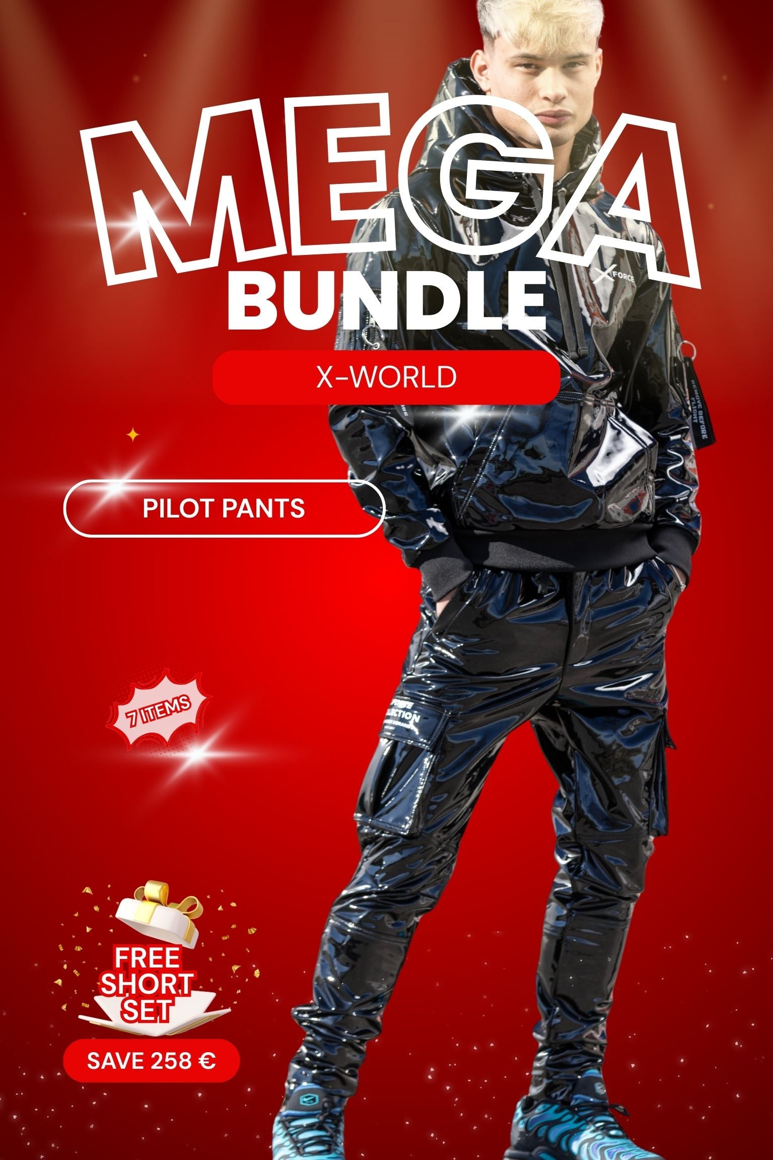 X-WORLD MEGA BUNDLE I BLACK I PVC PRO