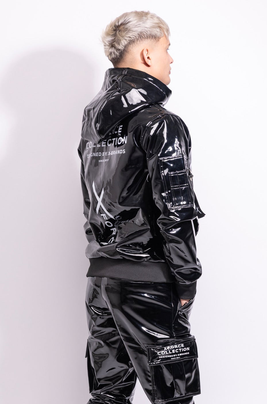 x-force flight hoodie I black I pvc pro