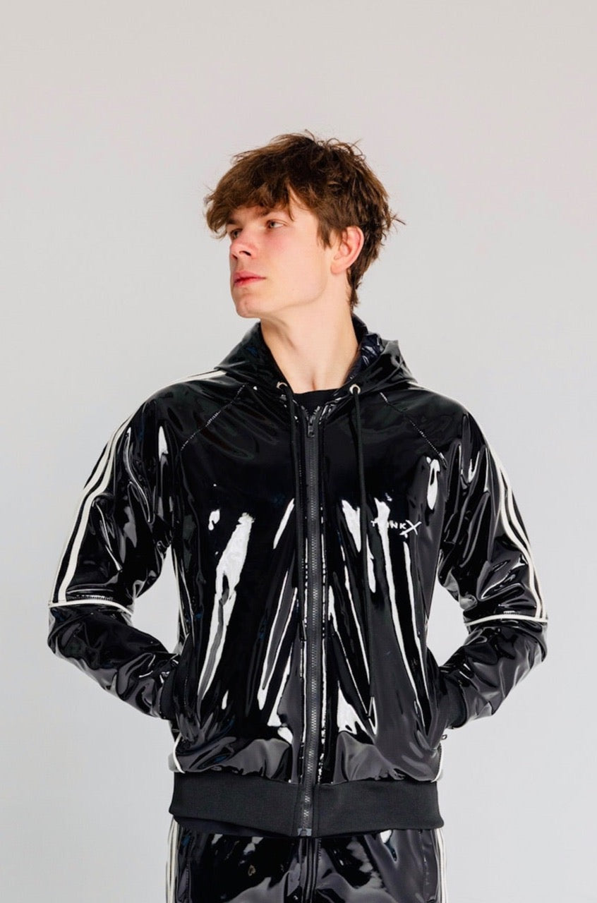 superhero jacket I black/white I pvc pro