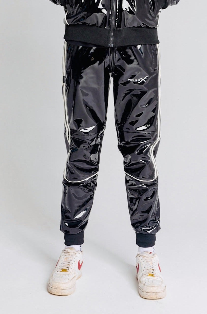 superhero pants I black/white I pvc pro