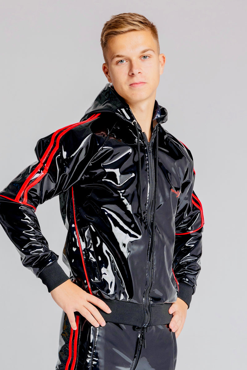 jacket "superhero black/red pvc pro"