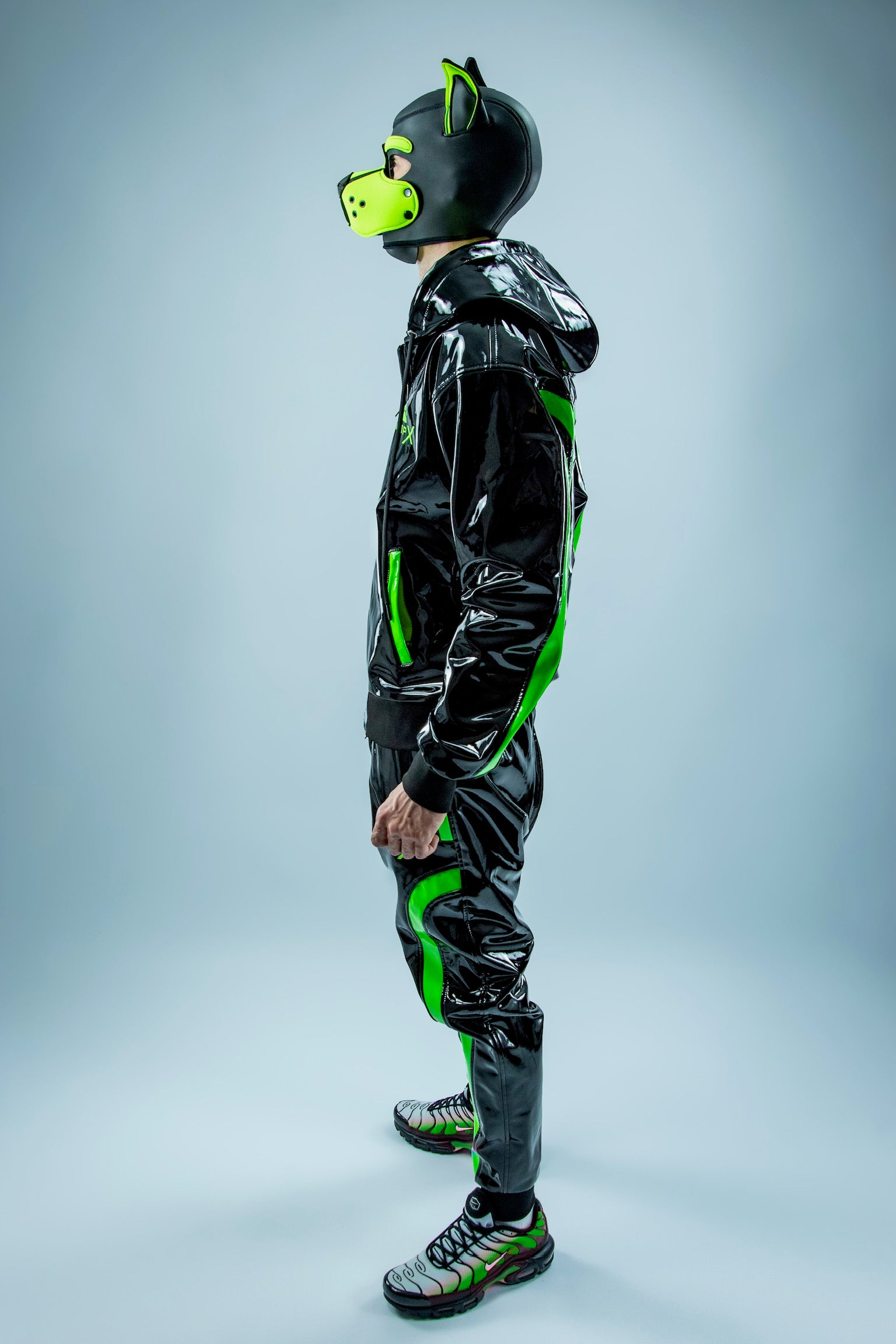 nuzzle set I black/green I pvc pro