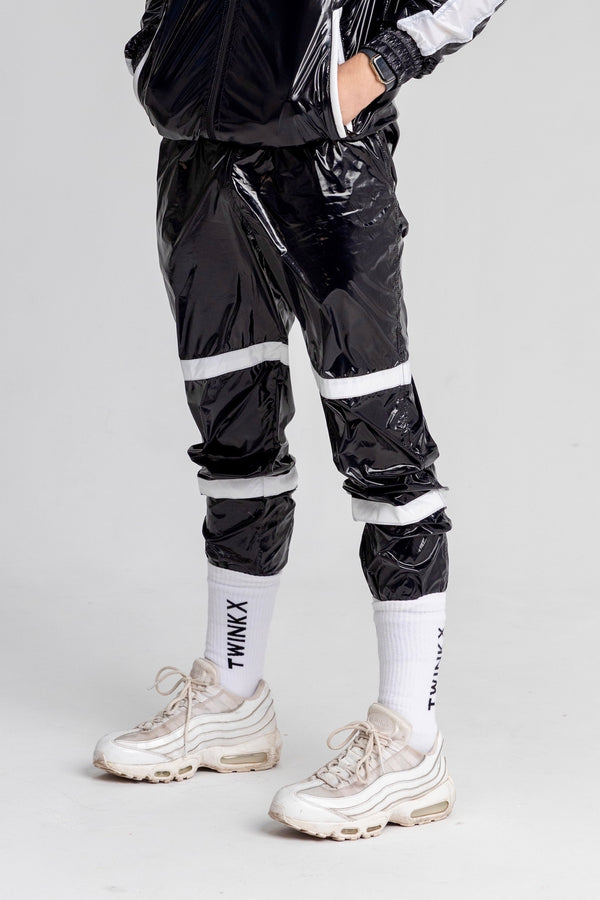 pants "elite x night black/white nylon"