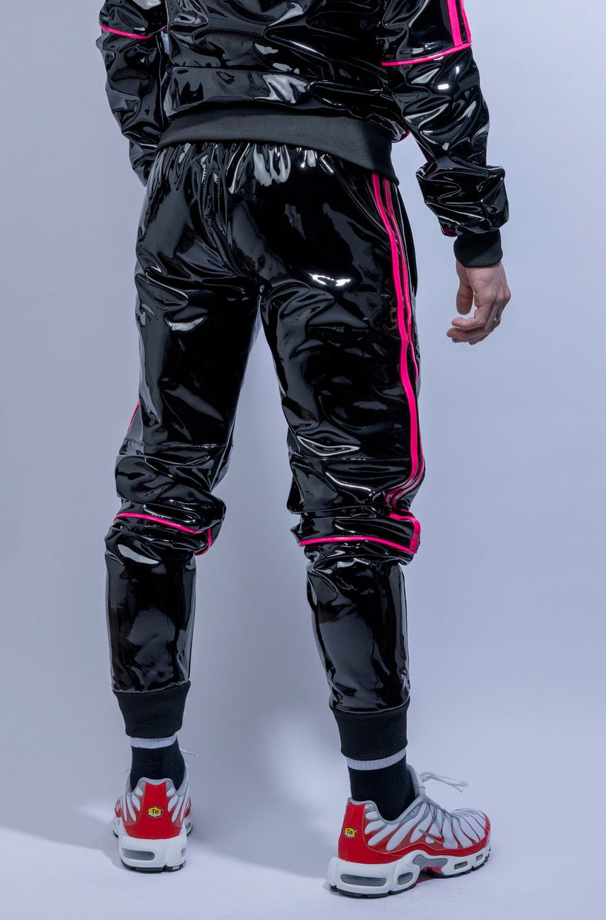 superhero pants I black/pink I pvc pro