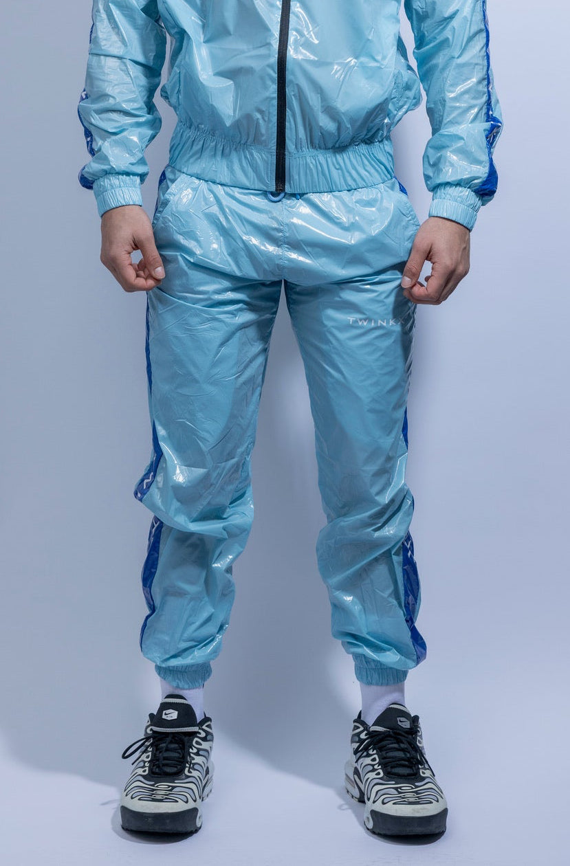 Midnight Pants Sky Ice Blue | Soft - Shiny Nylon Pro | TWINKX