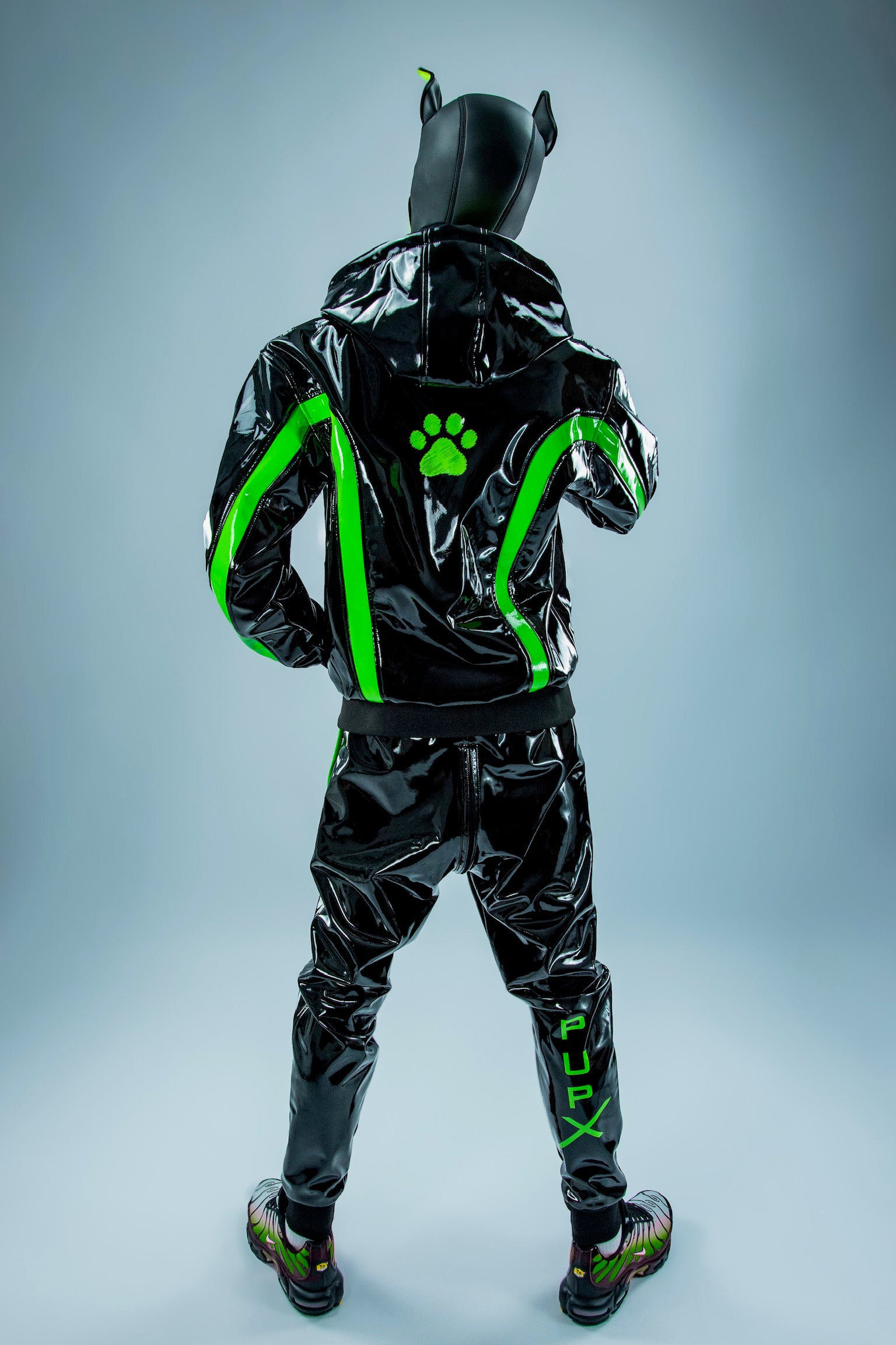nuzzle set I black/green I pvc pro