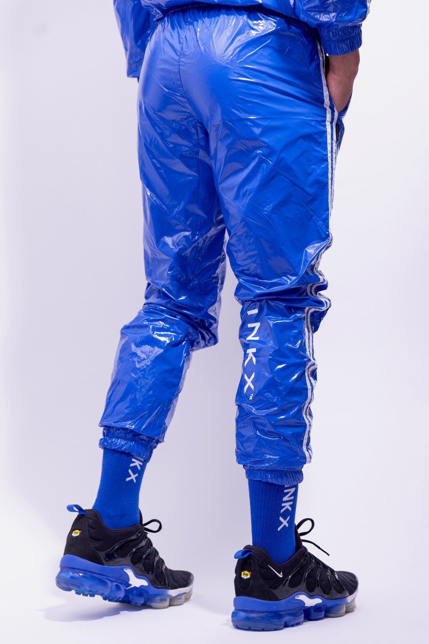 hero pants I royal blue/white I nylon pro