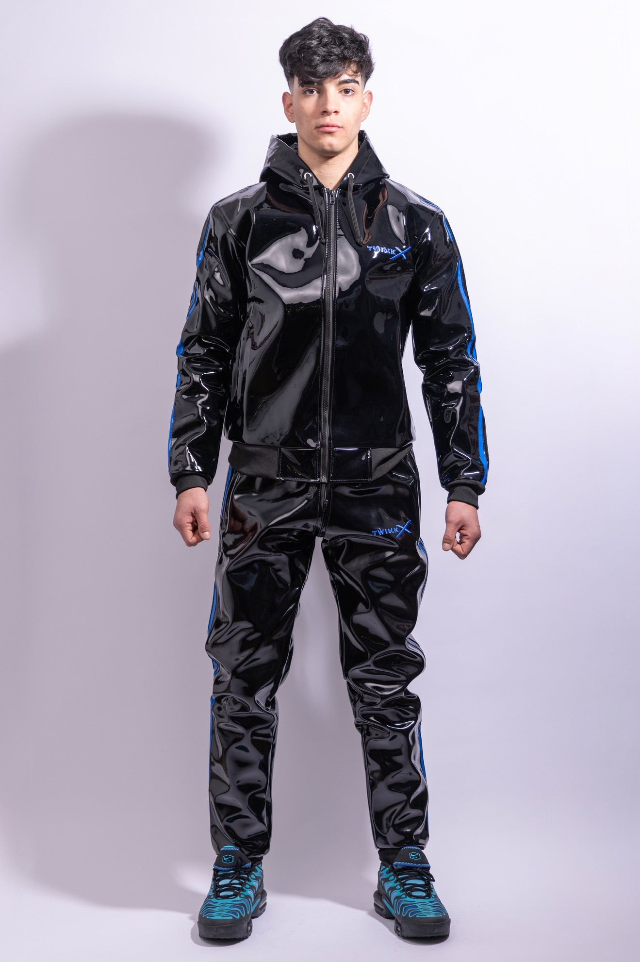 HEROIC X SET I BLACK/BLUE I PVC PRO