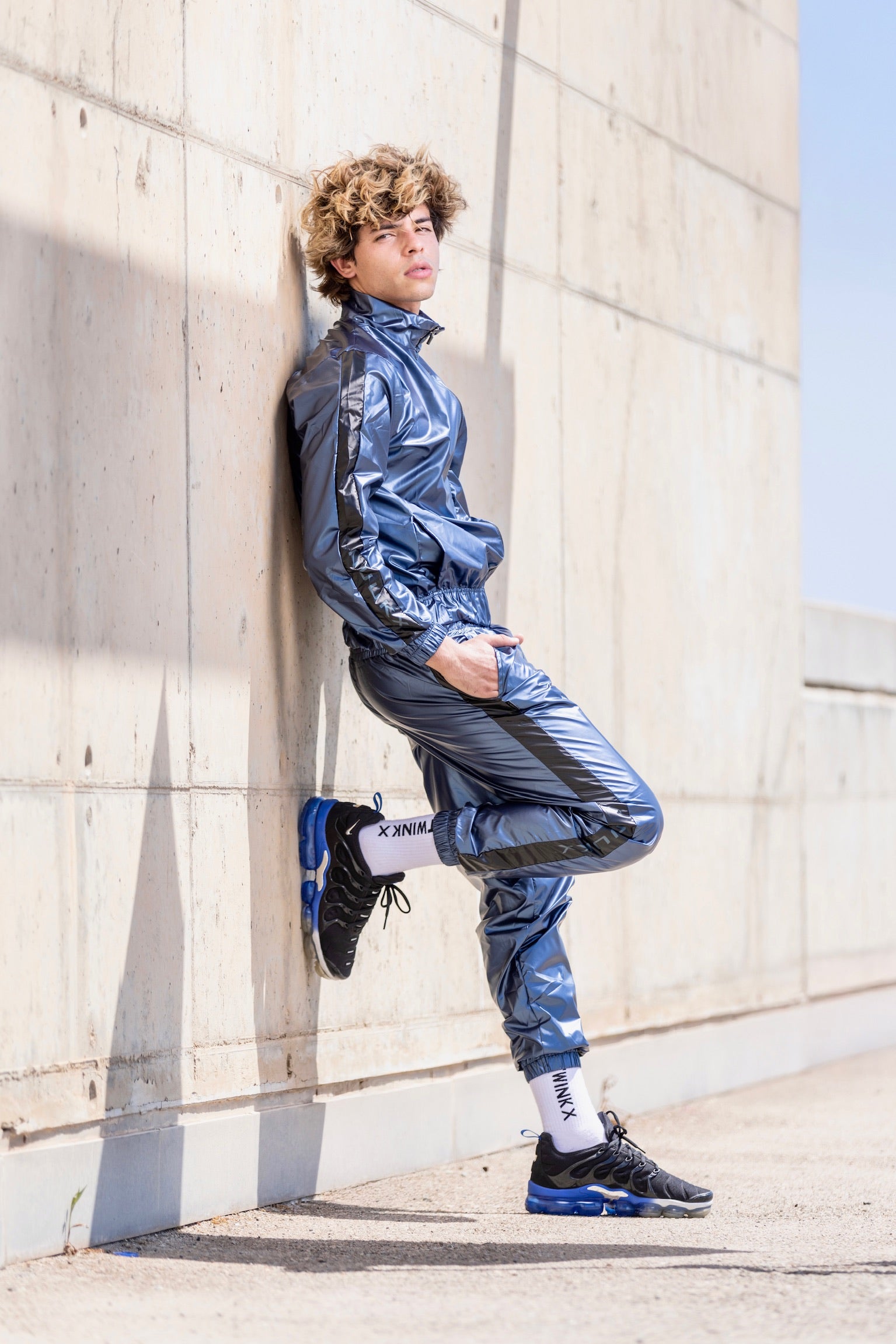 MIDNIGHT SET I ICED BLUE/BLACK I NYLON PRO