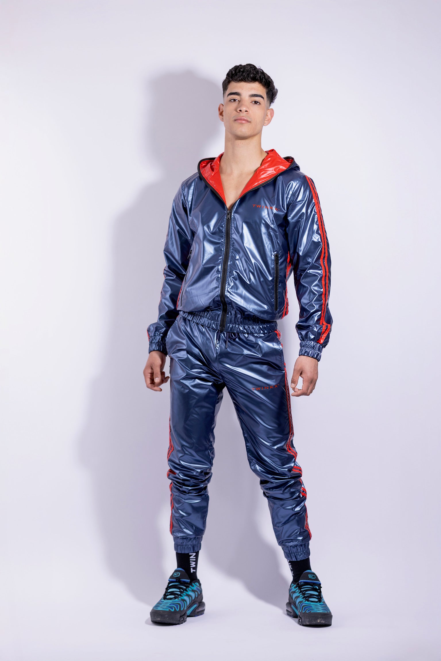 HERO SET I ICED BLUE / RED I NYLON PRO