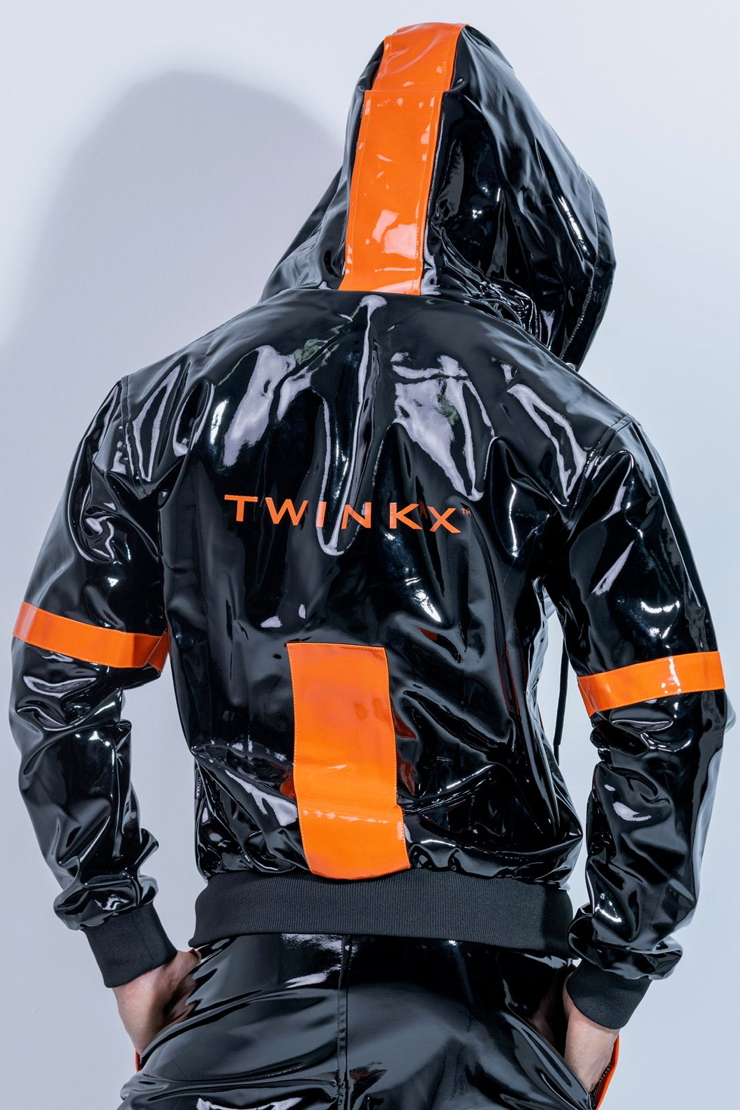 datingstar jacket I black/orange I pvc pro