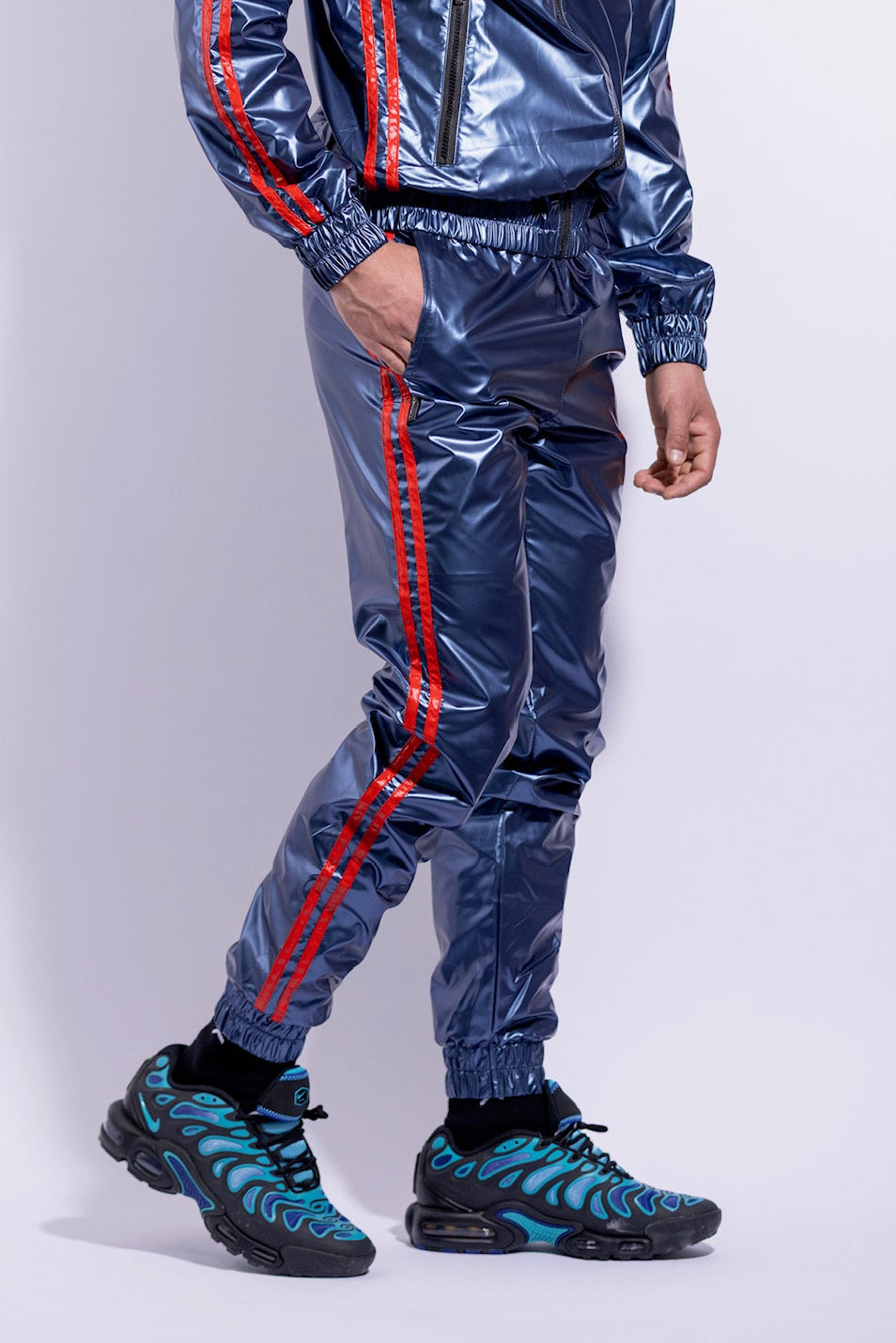 HERO SET I ICED BLUE / RED I NYLON PRO