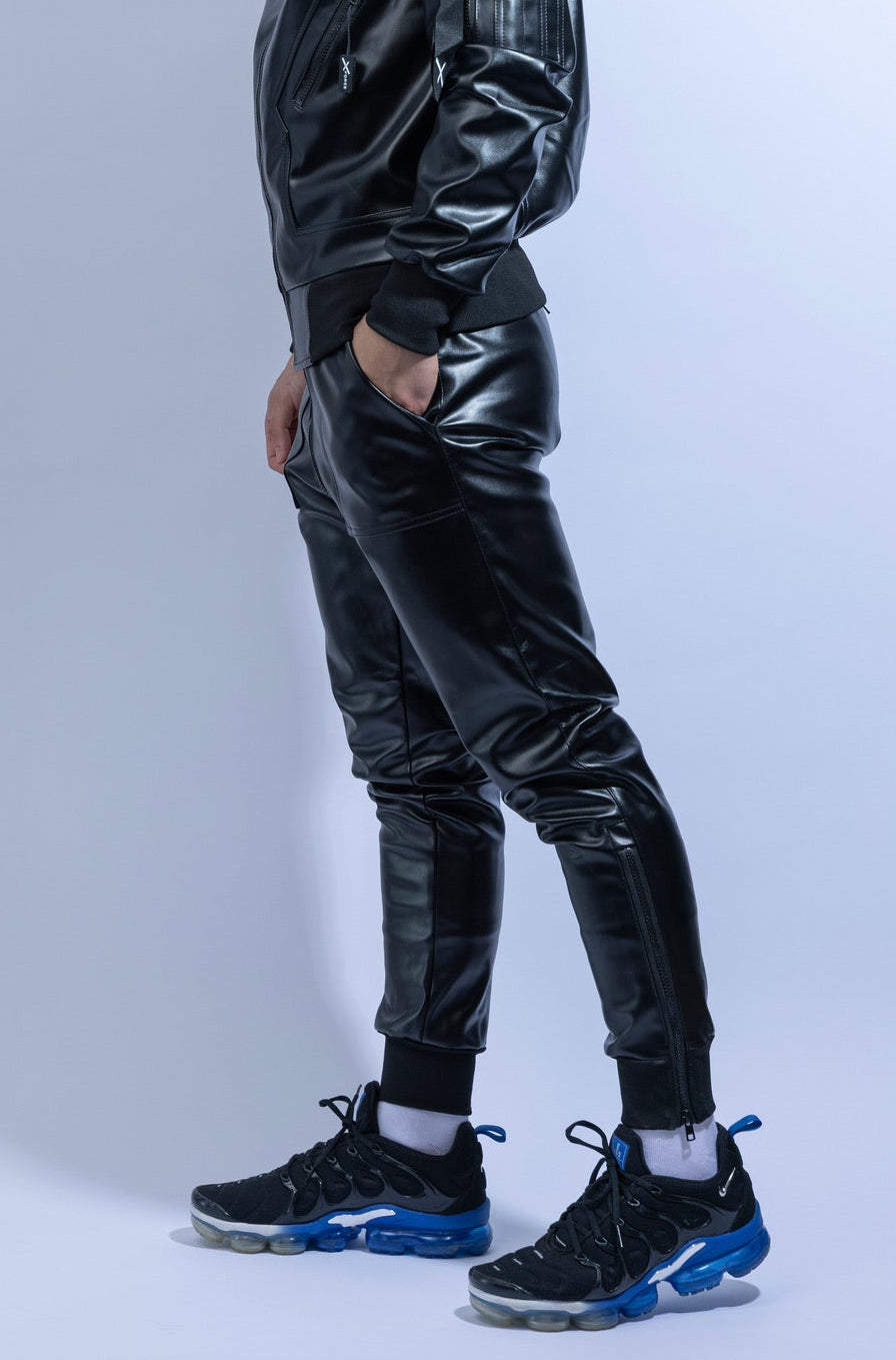 x-force flight pants I black I vegan leather