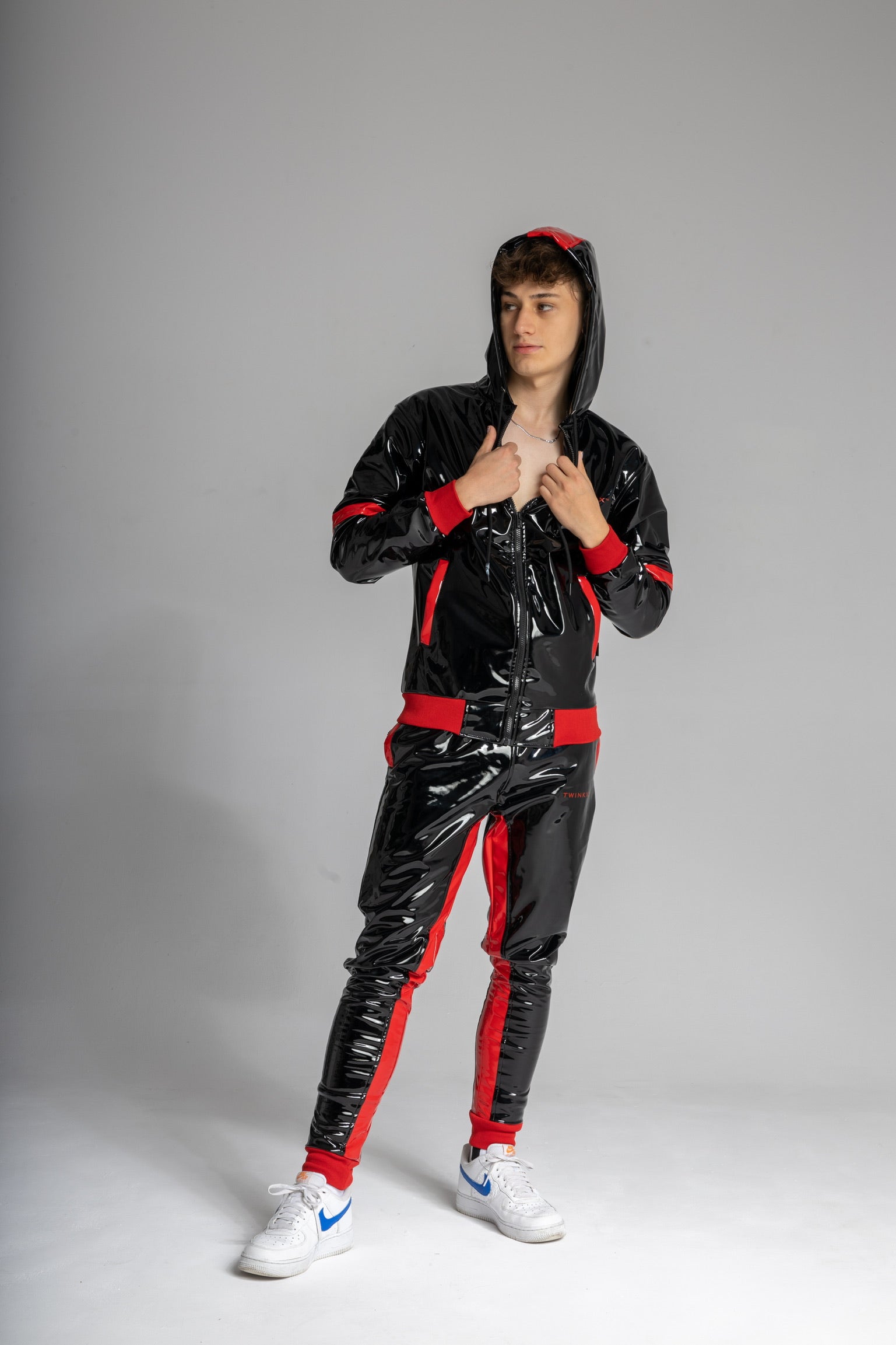 datingstar pants I black/red I pvc pro