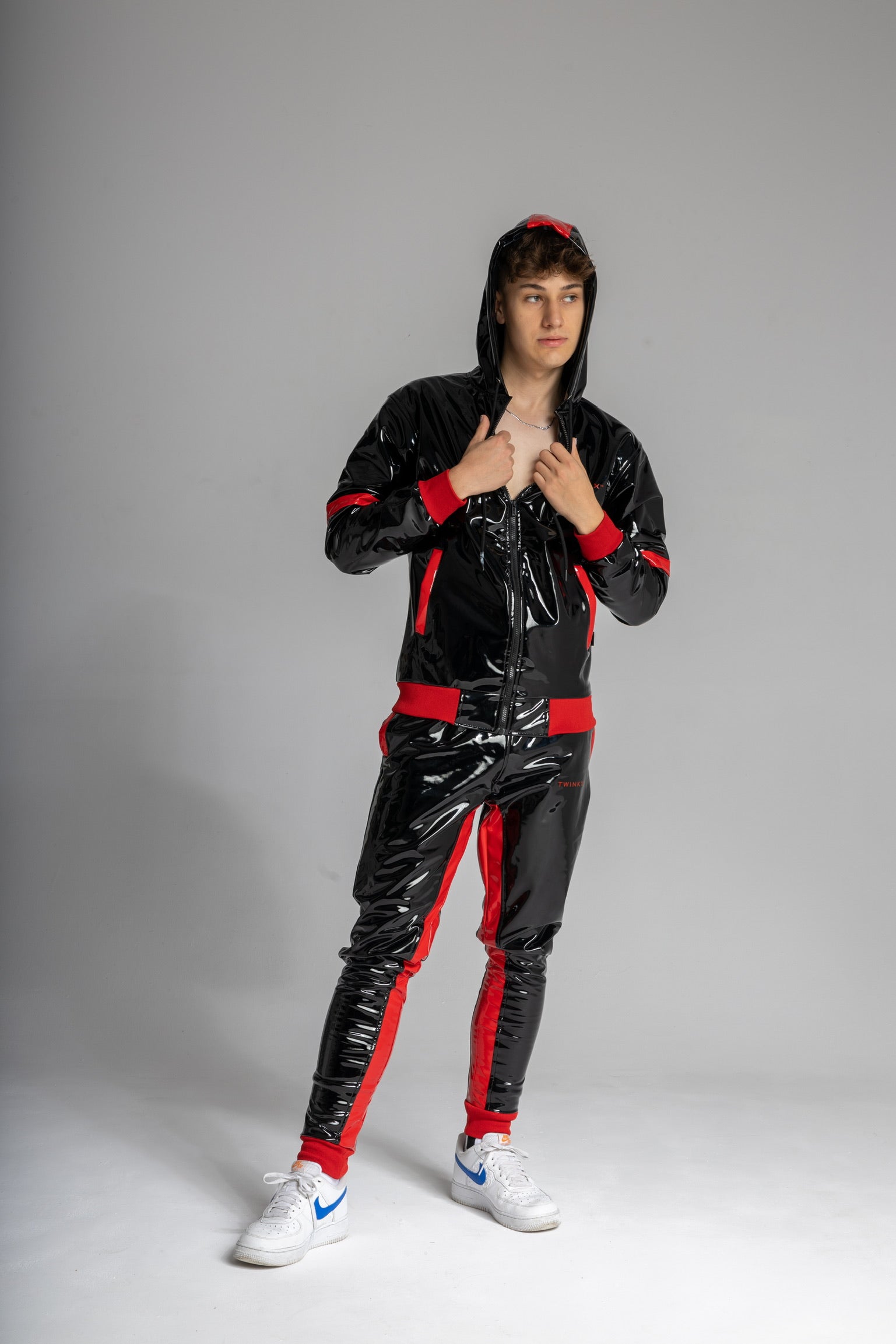 datingstar jacket I black/red I pvc pro