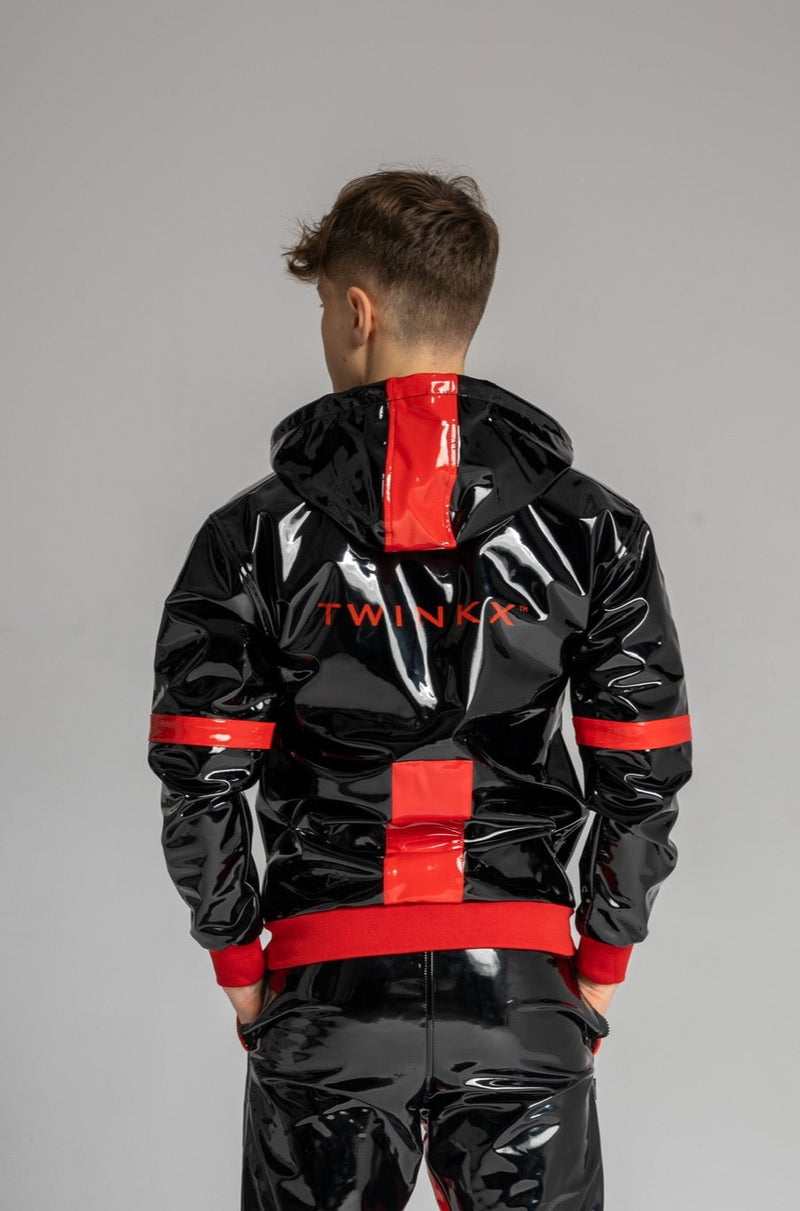 jacket "datingstar pro black/red pvc"