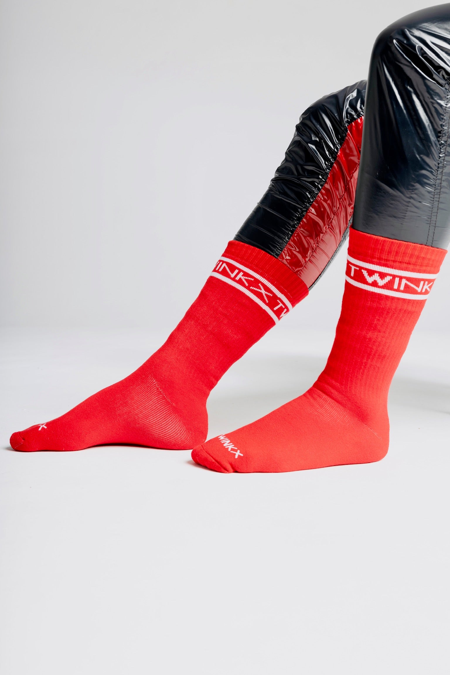 Crew Sox I red/white