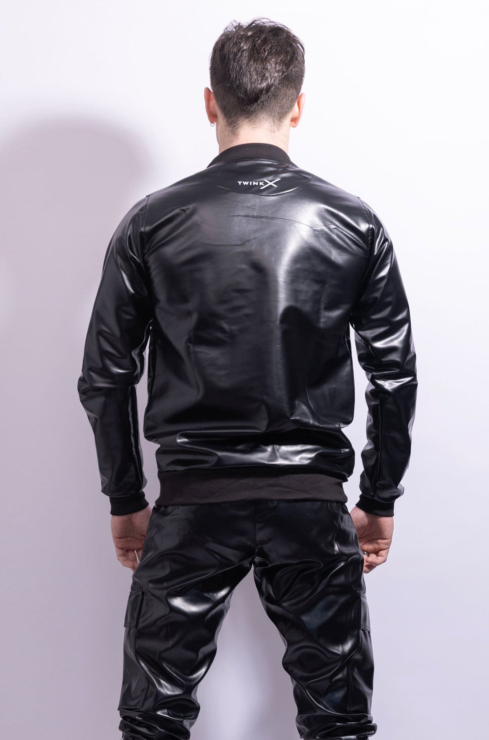 adonis pullover I black I vegan leather