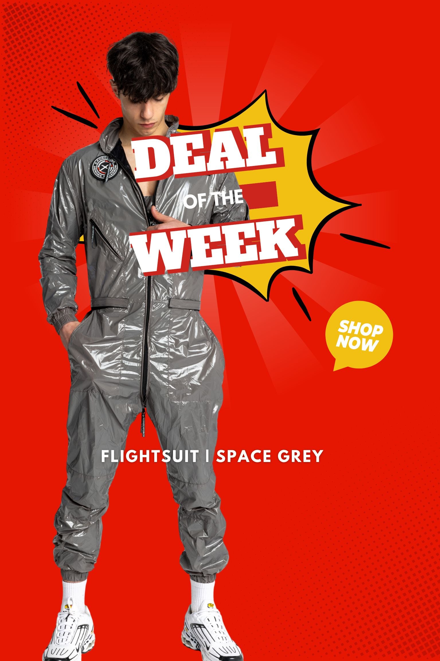 x-force flight suit I space grey I nylon PRO