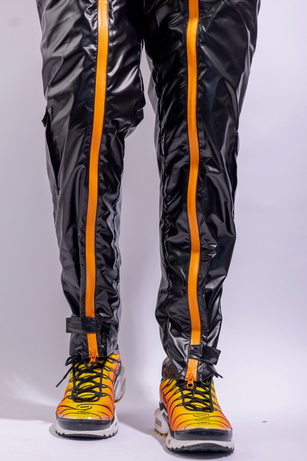 freefall flight suit I iced black/neon orange I nylon pro