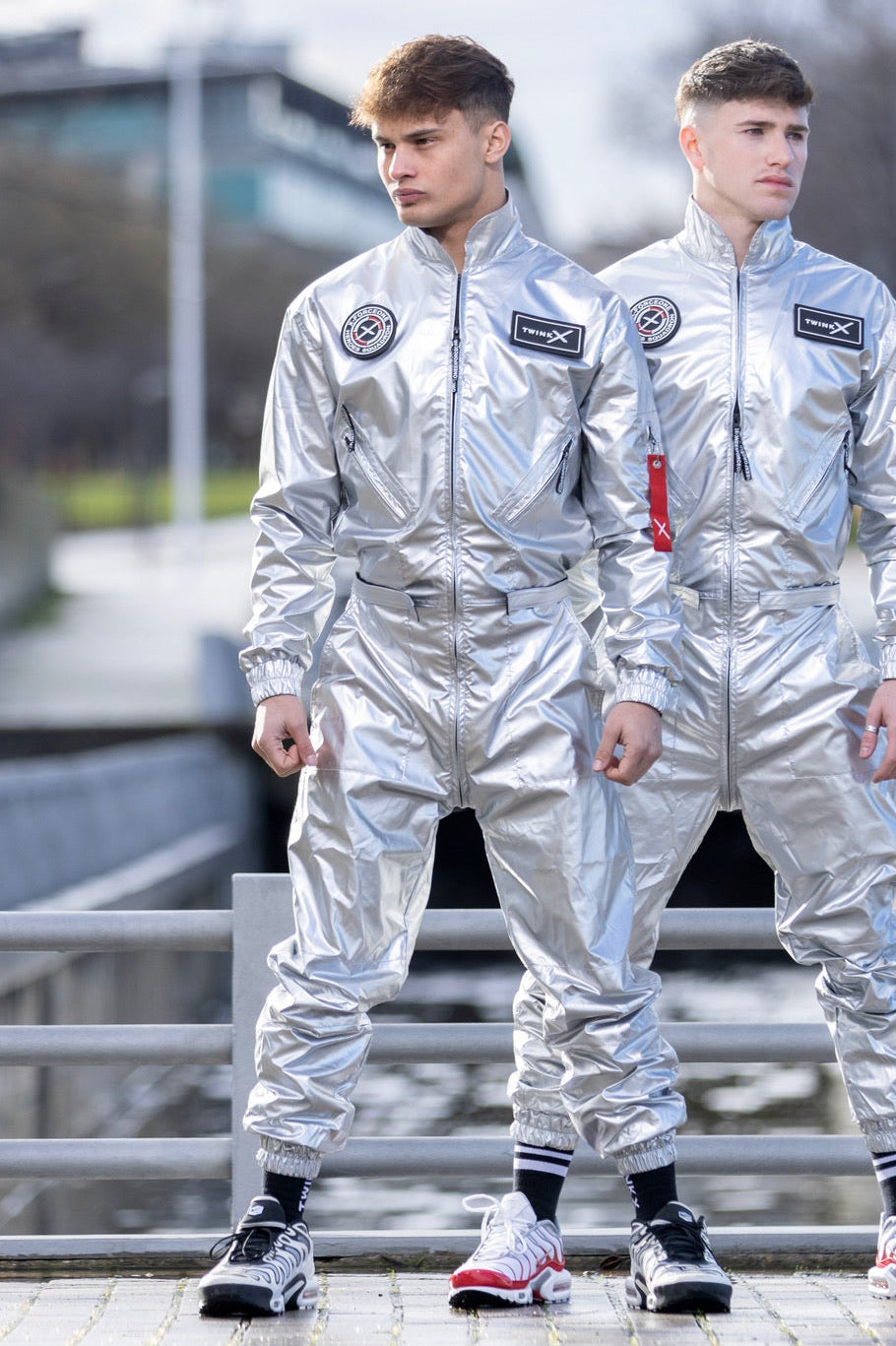 x-force flight suit I iced silver I nylon PRO