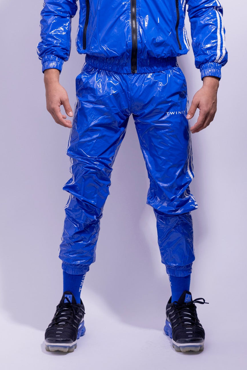 hero pants I royal blue/white I nylon pro