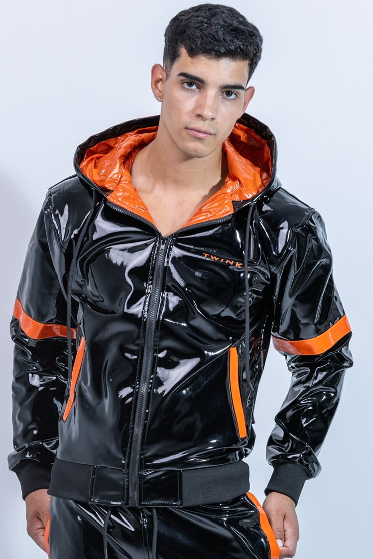 datingstar jacket I black/orange I pvc pro