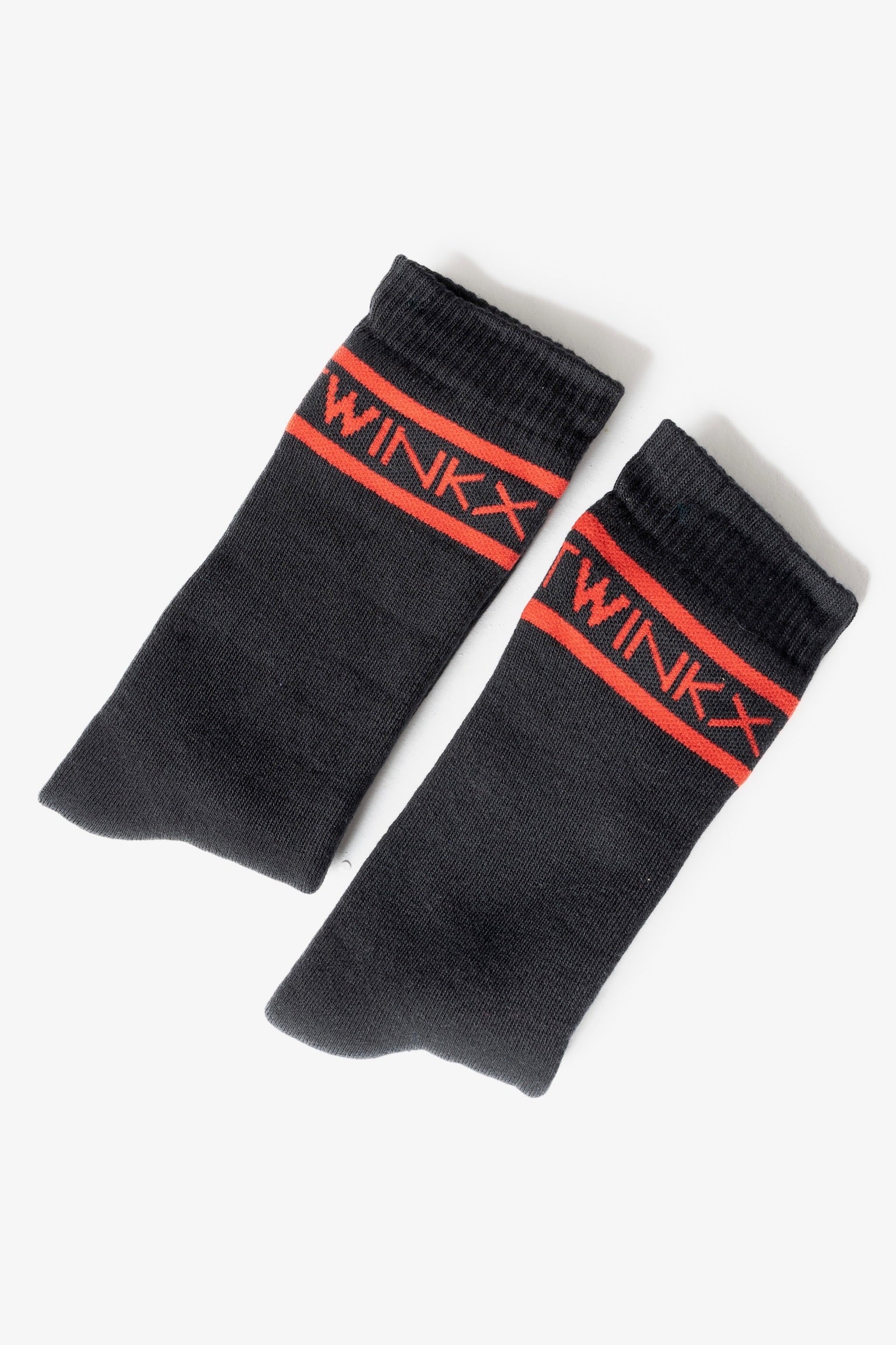 Crew Sox "black/red"