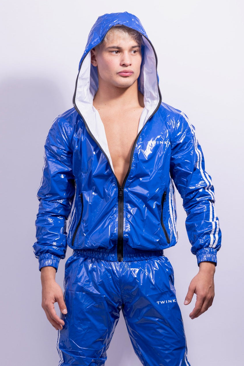 hero jacket I royal blue/white I nylon pro