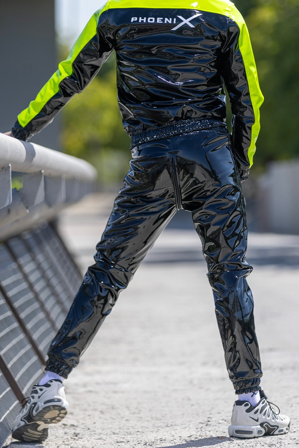 phoenix pants I black I pvc pro