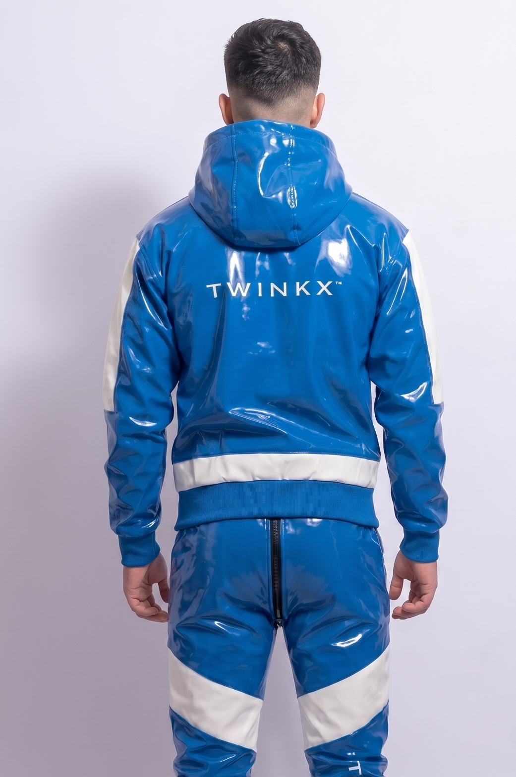datemate jacket I blue/white I pvc pro
