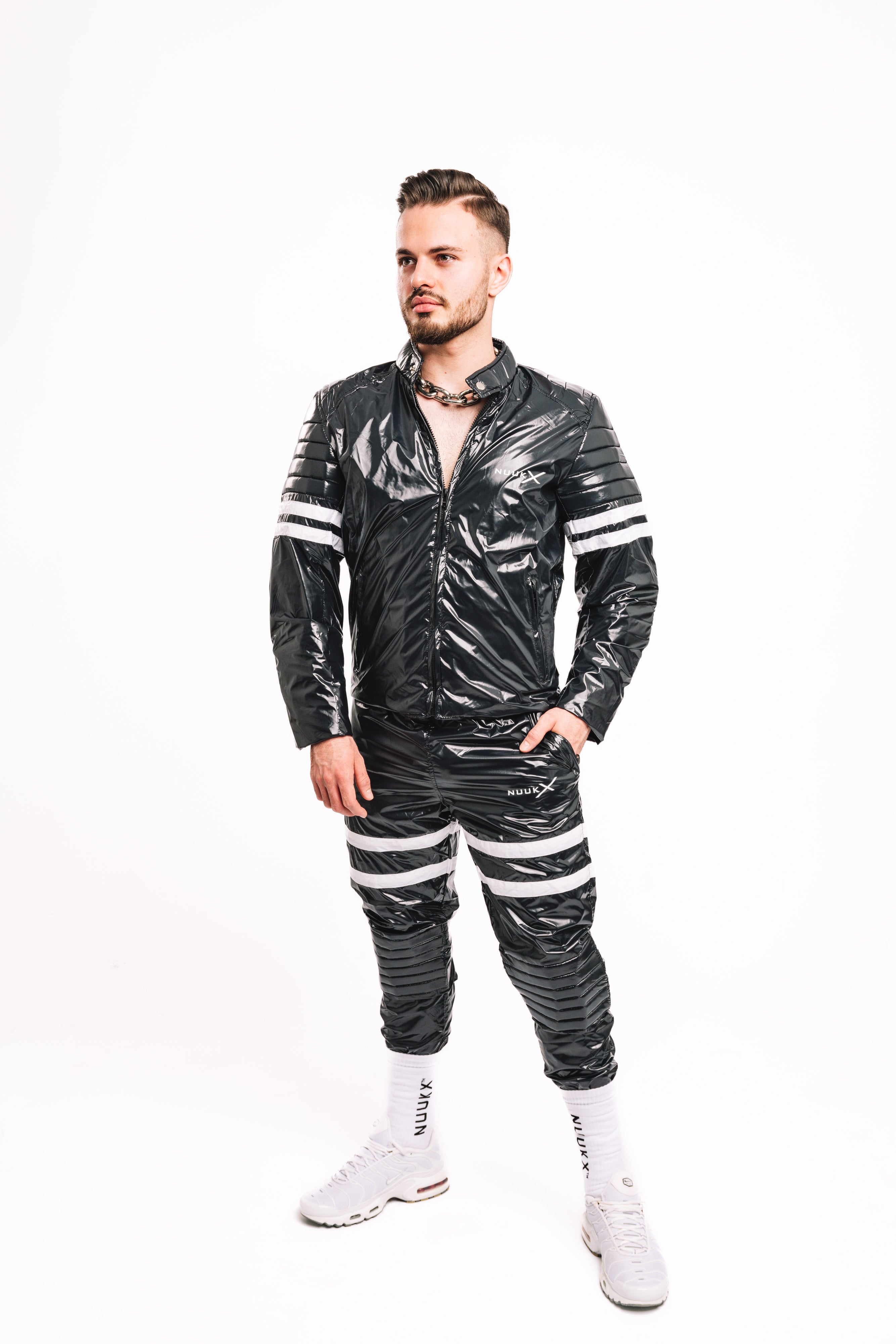 pants "dark x knight pvc"