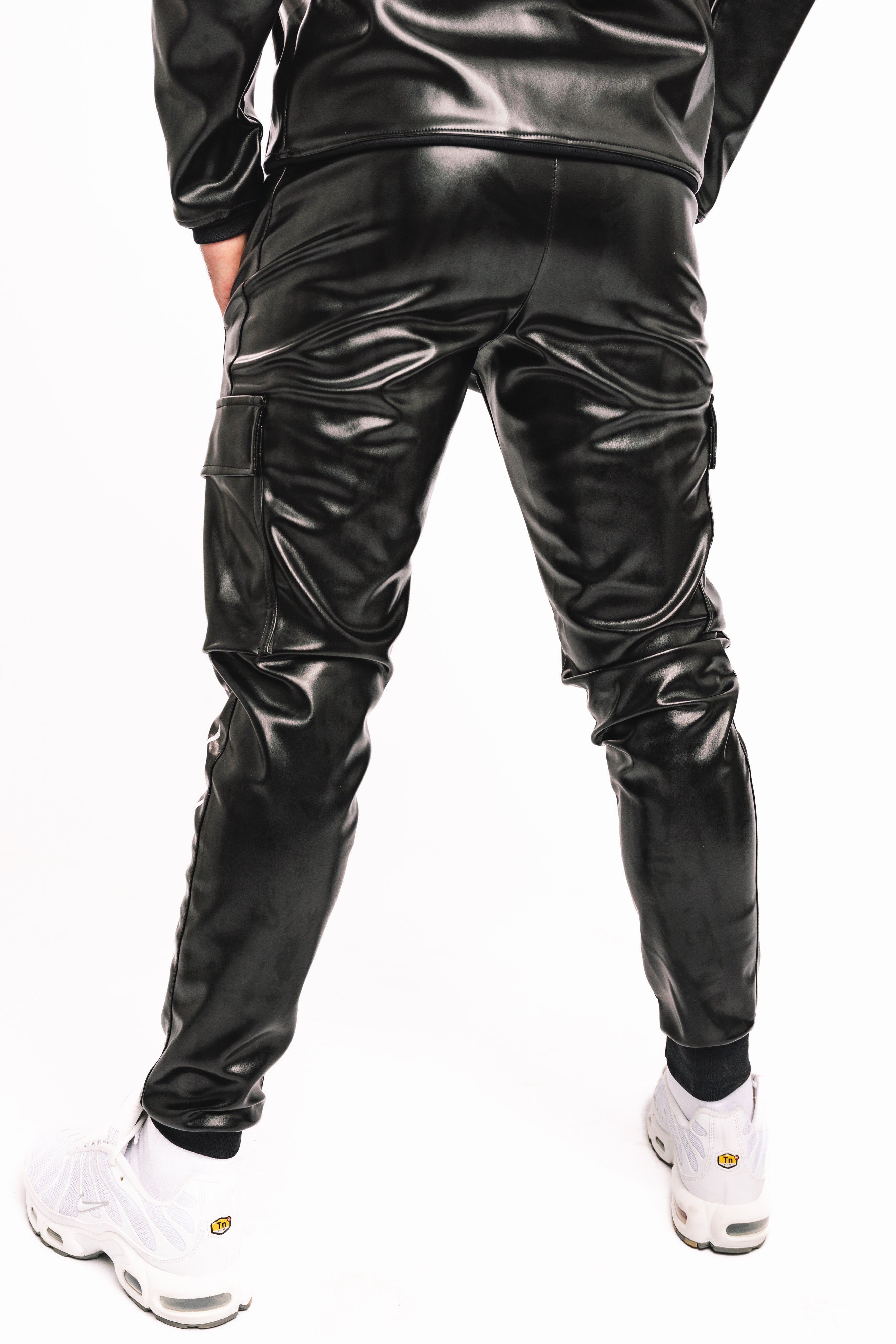 pants "adonis x vegan leather"