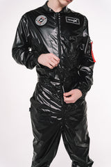 flight suit "x-forceone soft black pvc"