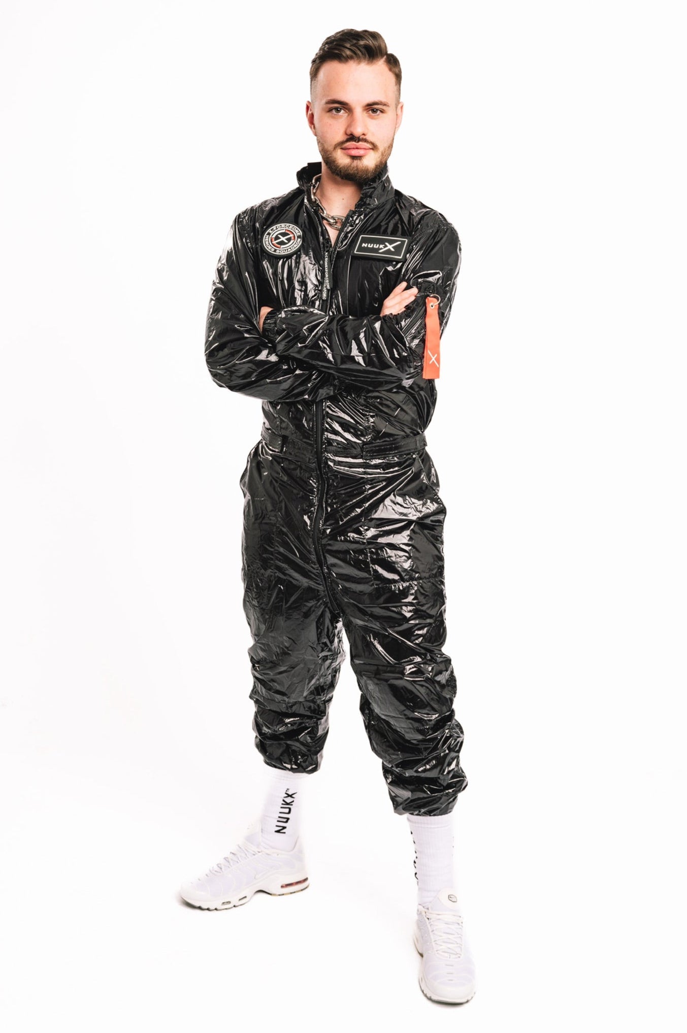 x-force flight suit I shiny black I nylon PRO