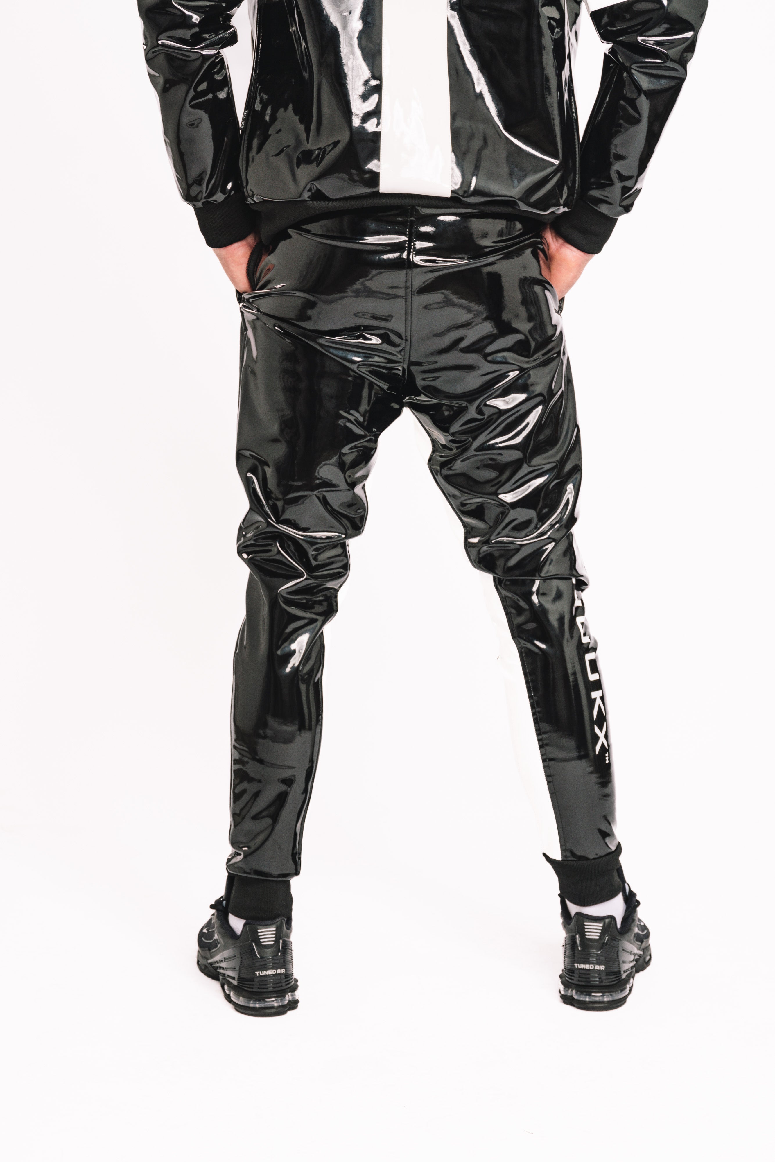 datingstar pants I black/white I pvc pro